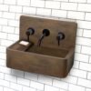 Rectangular Concrete Bathroom Sink